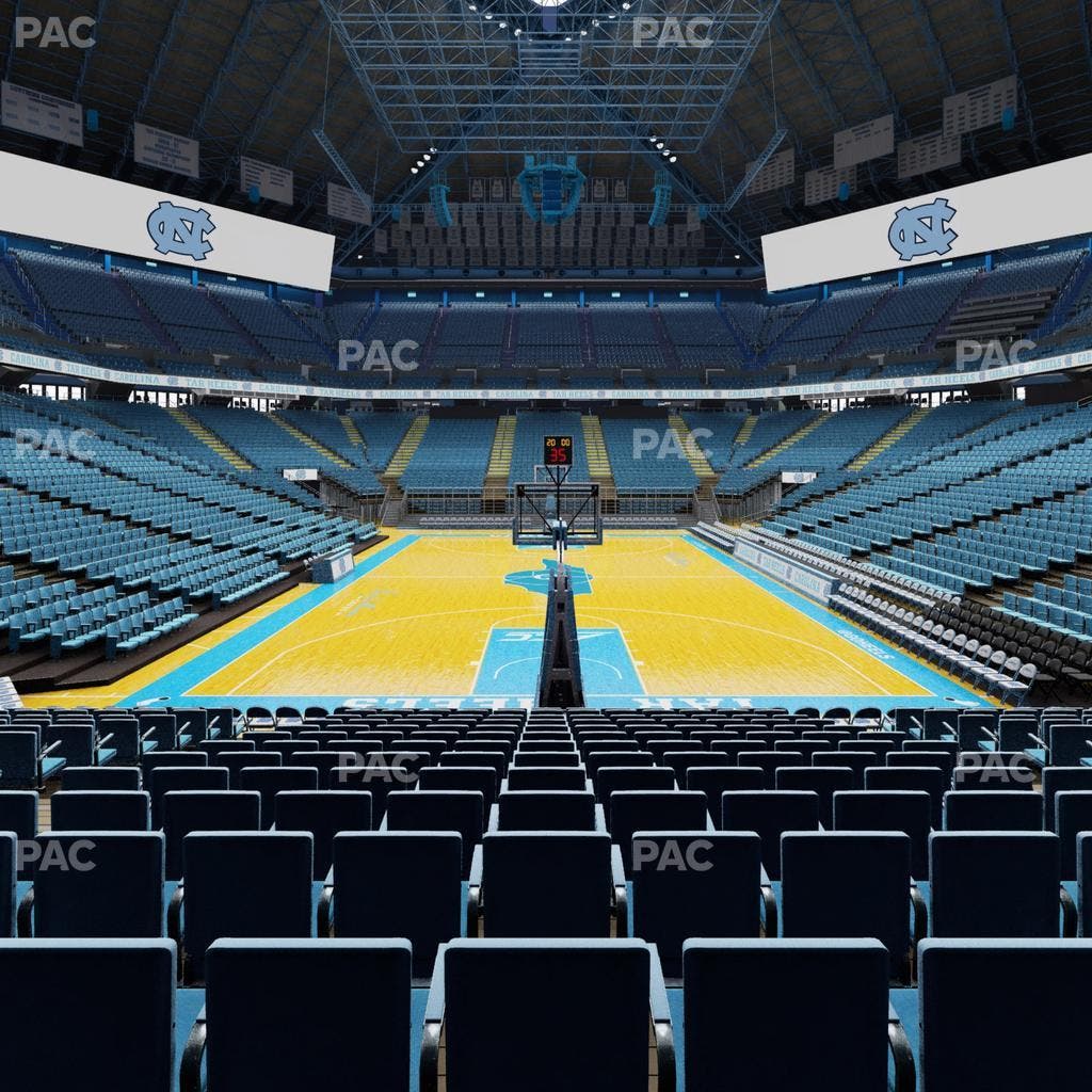 Dean Smith Center - Section 100 Seat View