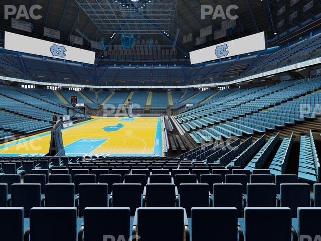 Dean Smith Center - Section 101 Seat View