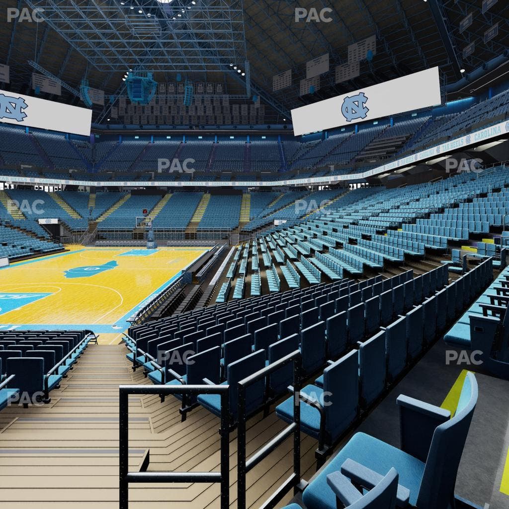 Dean Smith Center - Section 102 Seat View