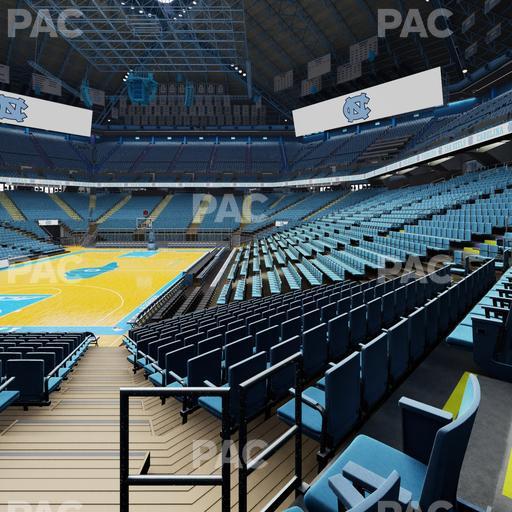 Dean Smith Center - Section 102 Seat View