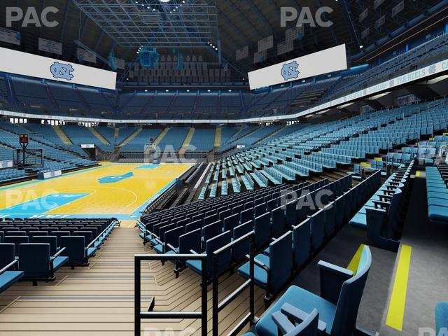 Dean Smith Center - Section 102 Seat View
