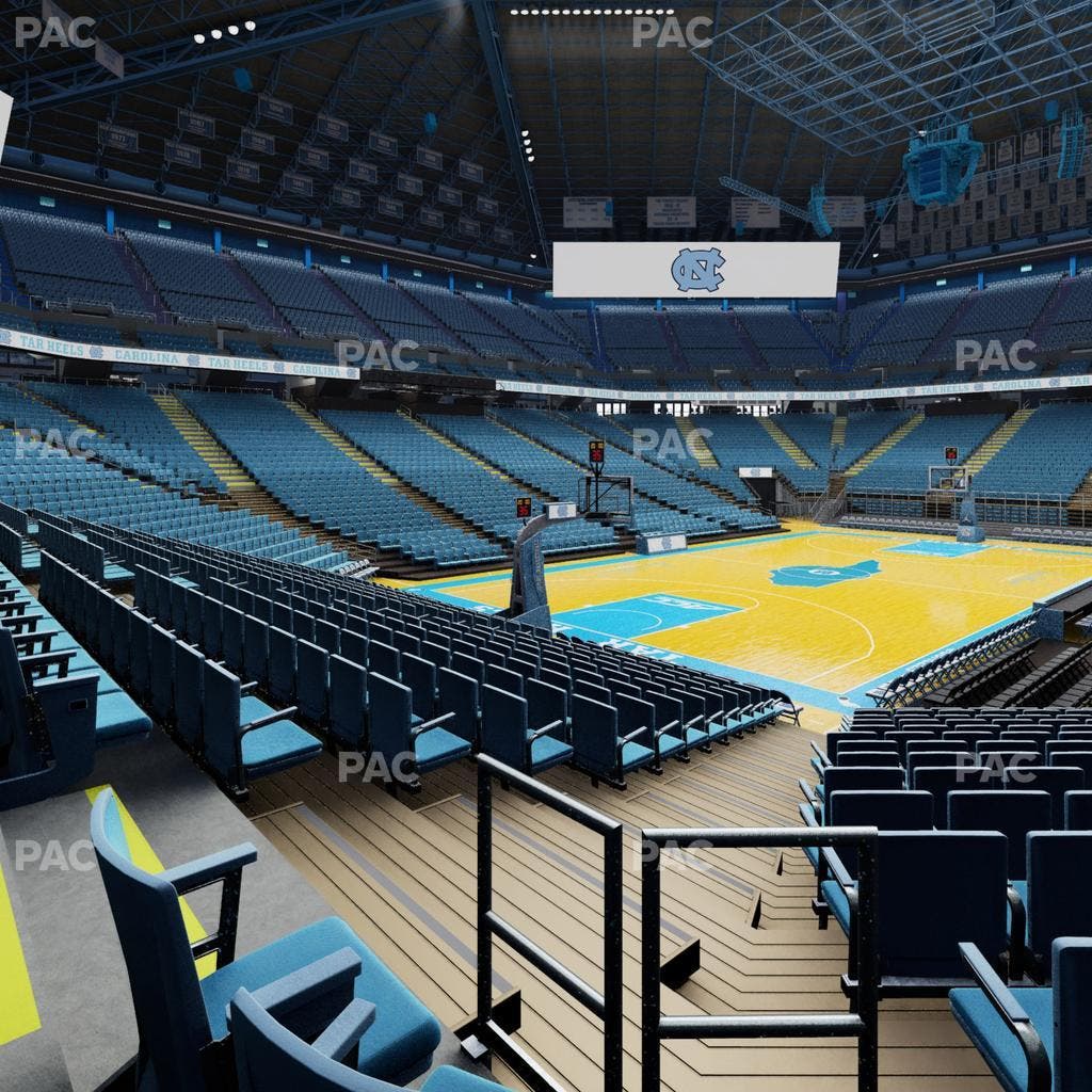 Dean Smith Center - Section 103 Seat View