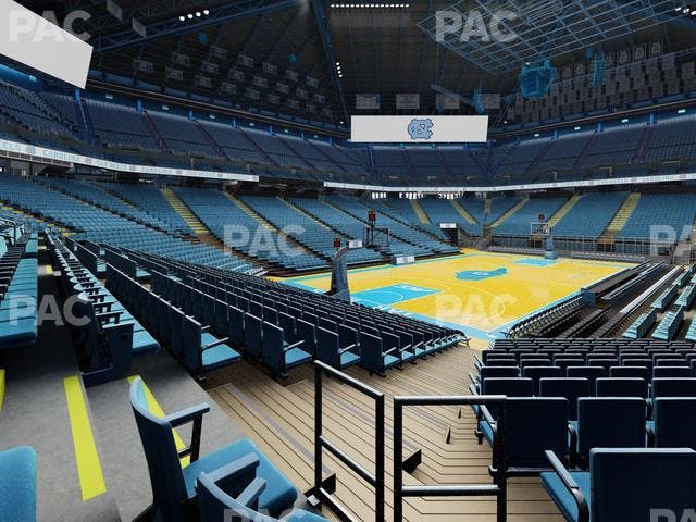 Dean Smith Center - Section 103 Seat View