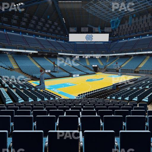 Dean Smith Center - Section 104 Seat View