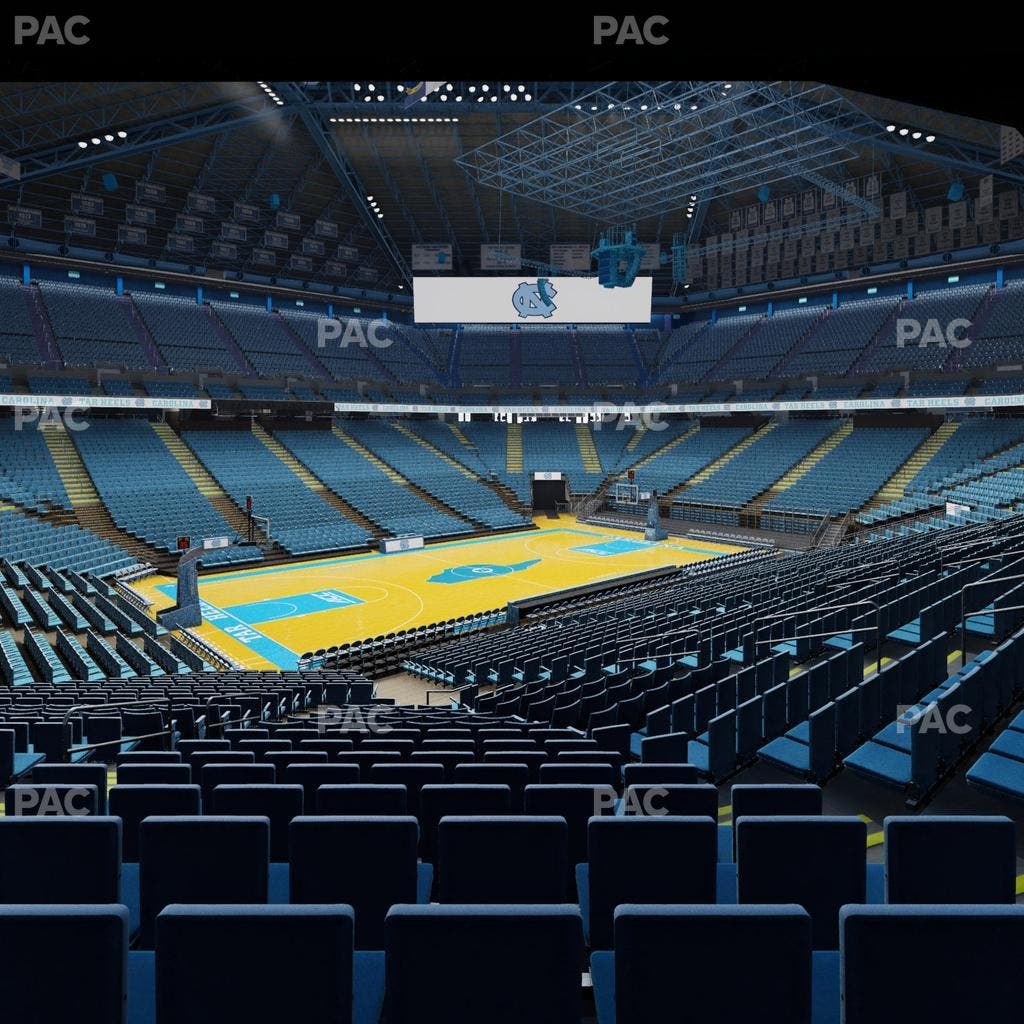 Dean Smith Center - Section 105 Seat View