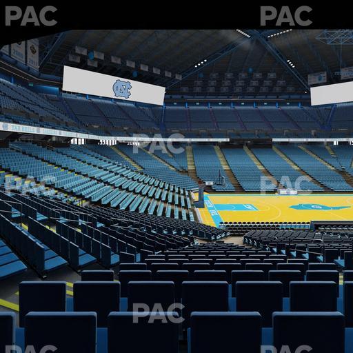 Dean Smith Center - Section 106 Seat View