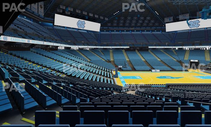 Dean Smith Center - Section 106 Seat View