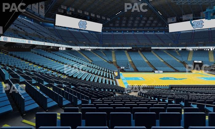 Dean Smith Center - Section 106 Seat View