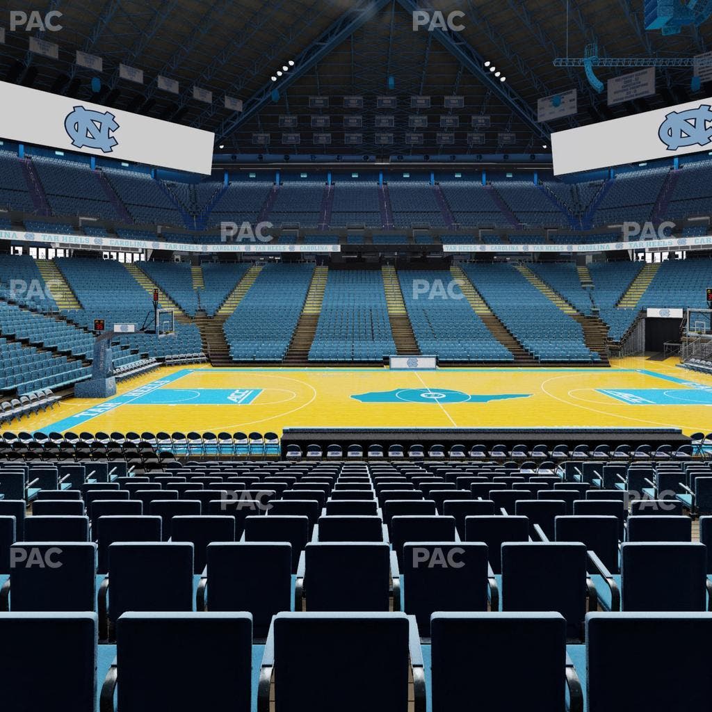 Dean Smith Center - Section 108 Seat View
