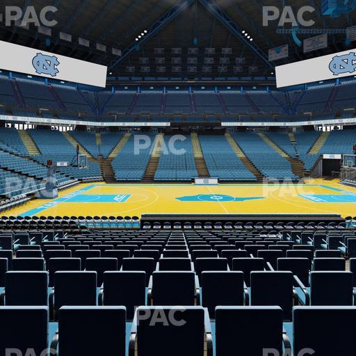 Dean Smith Center - Section 108 Seat View