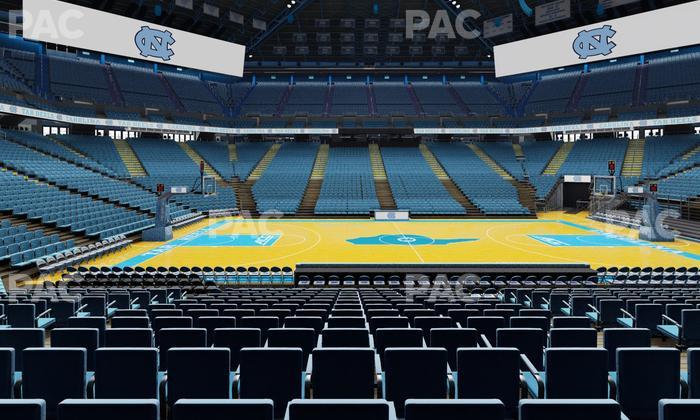 Dean Smith Center - Section 108 Seat View