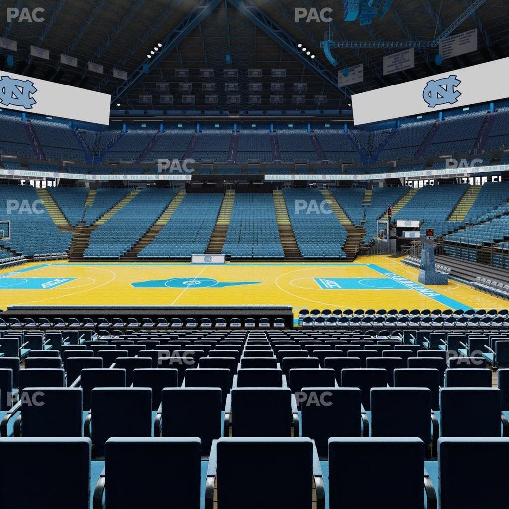 Dean Smith Center - Section 109 Seat View