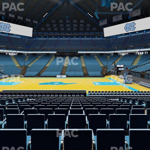 Dean Smith Center - Section 109 Seat View