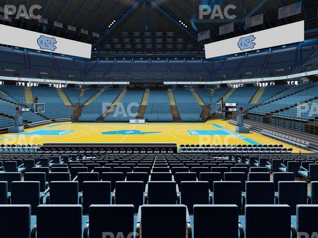 Dean Smith Center - Section 109 Seat View