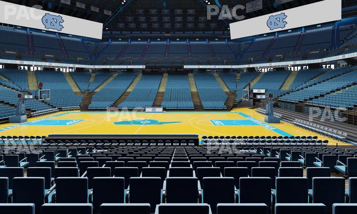 Dean Smith Center - Section 109 Seat View