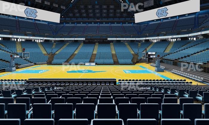 Dean Smith Center - Section 109 Seat View