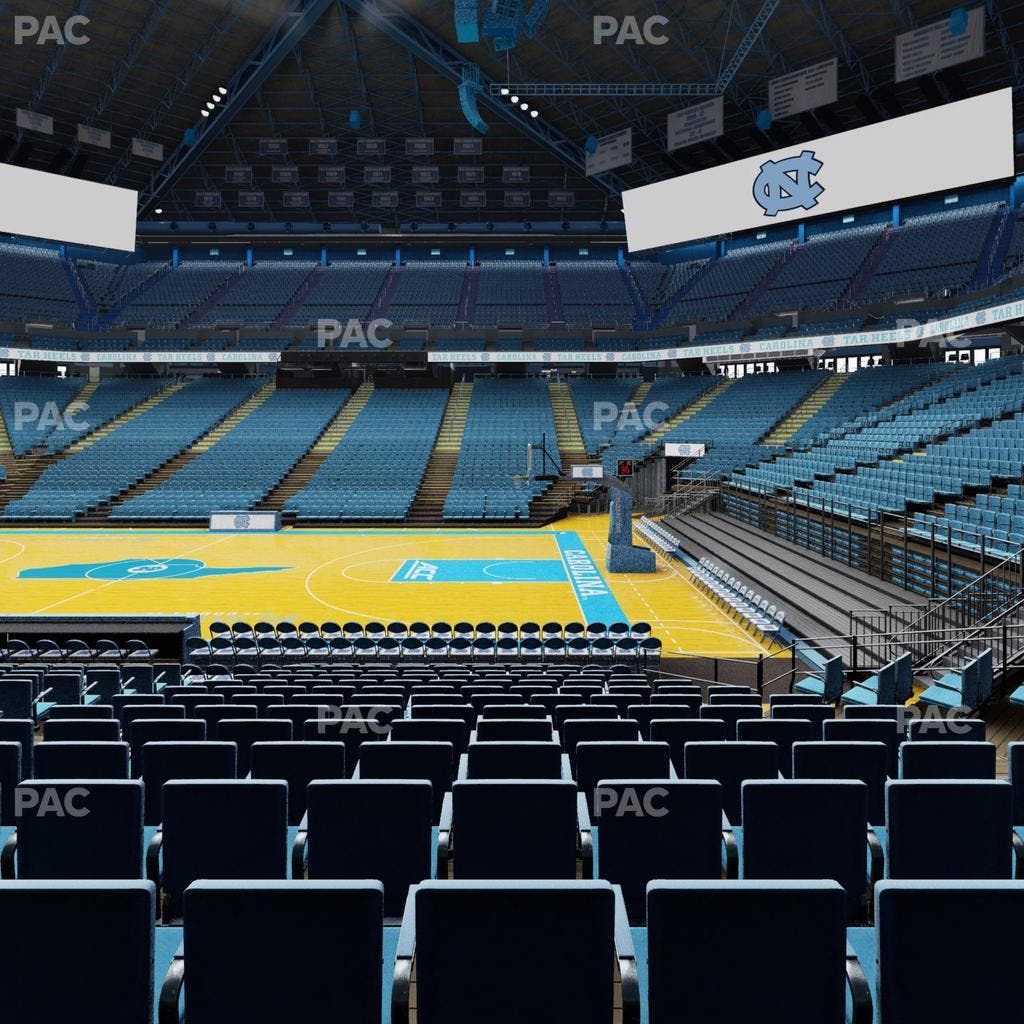 Dean Smith Center - Section 110 Seat View