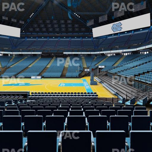 Dean Smith Center - Section 110 Seat View