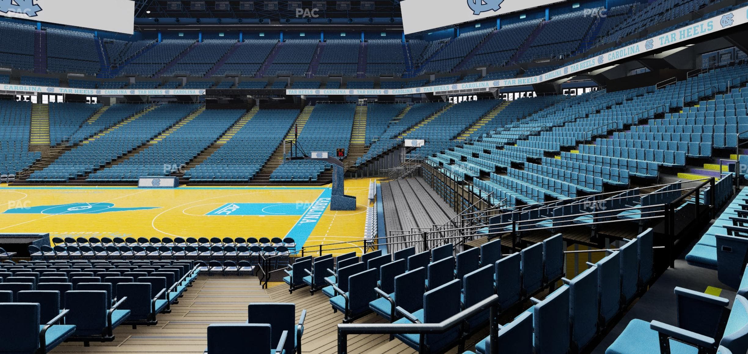 Dean Smith Center - Section 111 Seat View