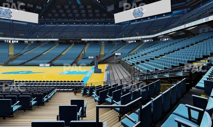 Dean Smith Center - Section 111 Seat View