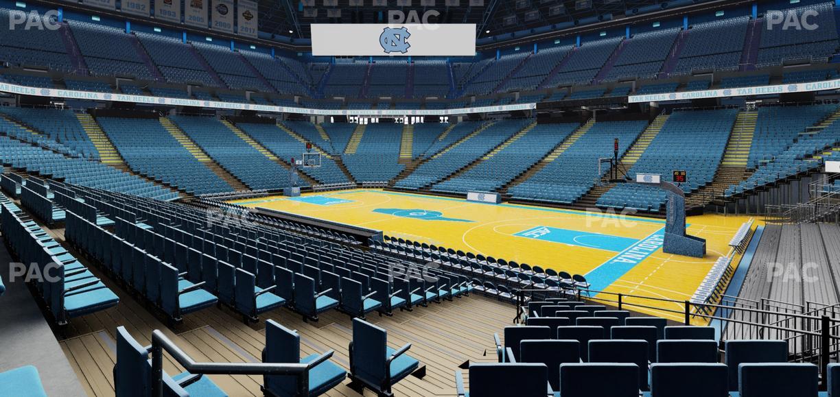 Dean Smith Center - Section 112 Seat View