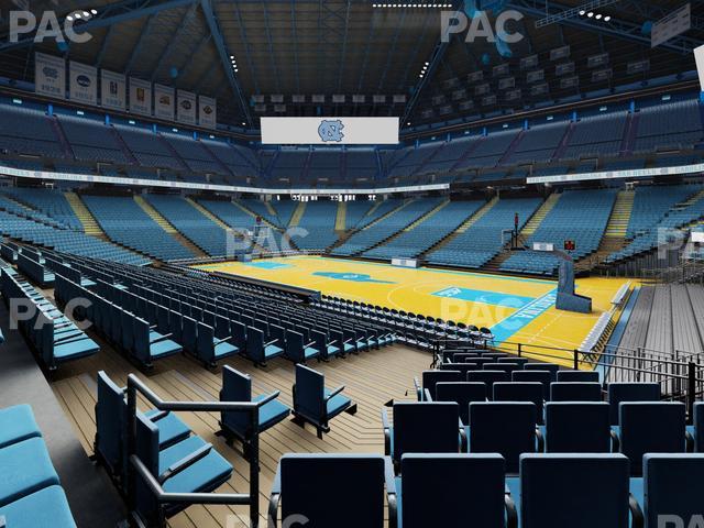 Dean Smith Center - Section 112 Seat View
