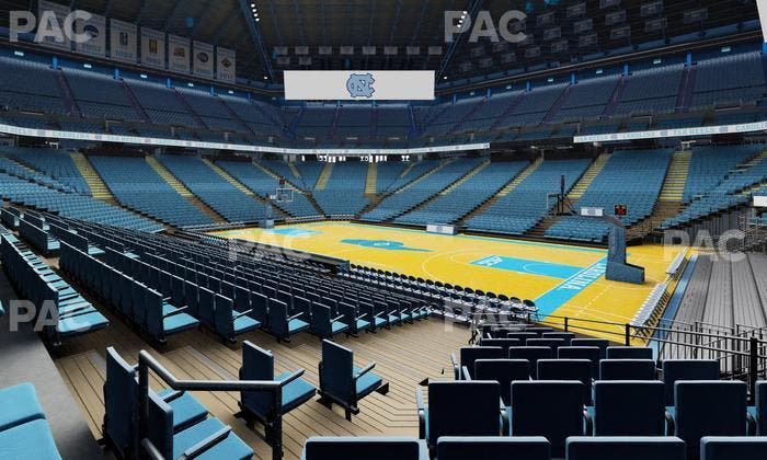 Dean Smith Center - Section 112 Seat View