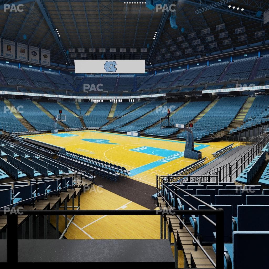 Dean Smith Center - Section 113 Seat View