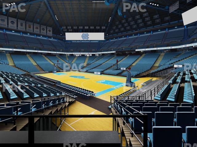 Dean Smith Center - Section 113 Seat View