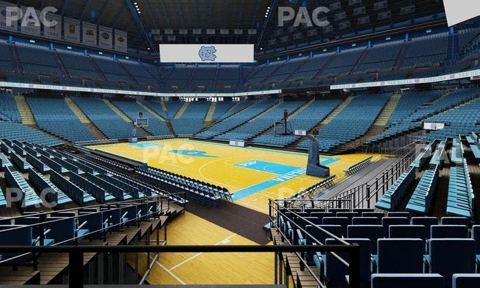 Dean Smith Center - Section 113 Seat View
