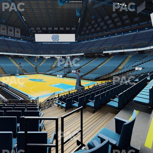 Dean Smith Center - Section 114 Seat View