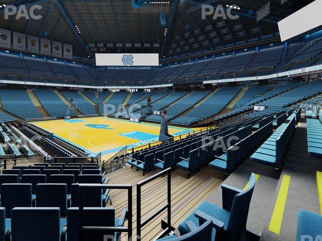 Dean Smith Center - Section 114 Seat View
