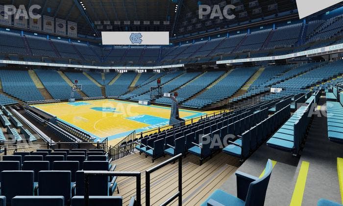 Dean Smith Center - Section 114 Seat View