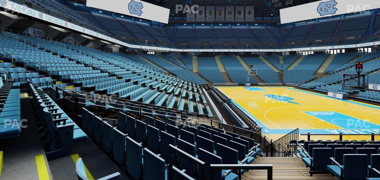 Dean Smith Center - Section 115 Seat View