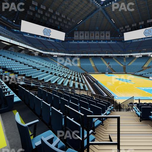 Dean Smith Center - Section 115 Seat View