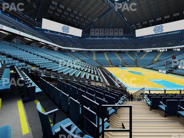 Dean Smith Center - Section 115 Seat View
