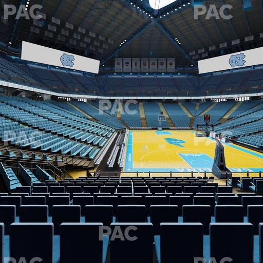 Dean Smith Center - Section 116 Seat View