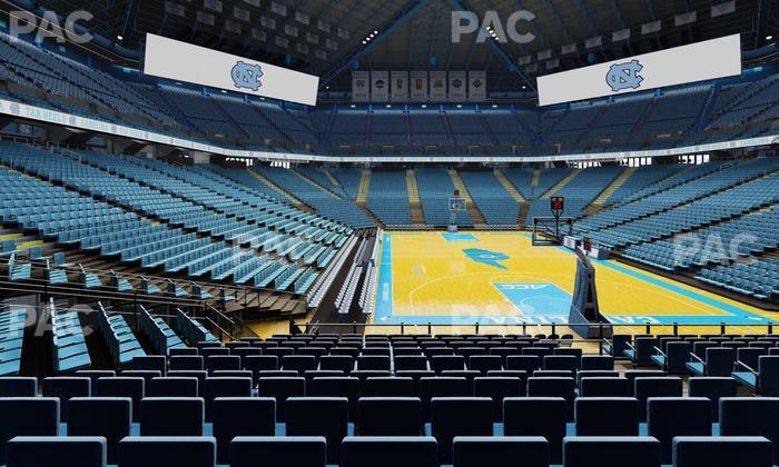Dean Smith Center - Section 116 Seat View