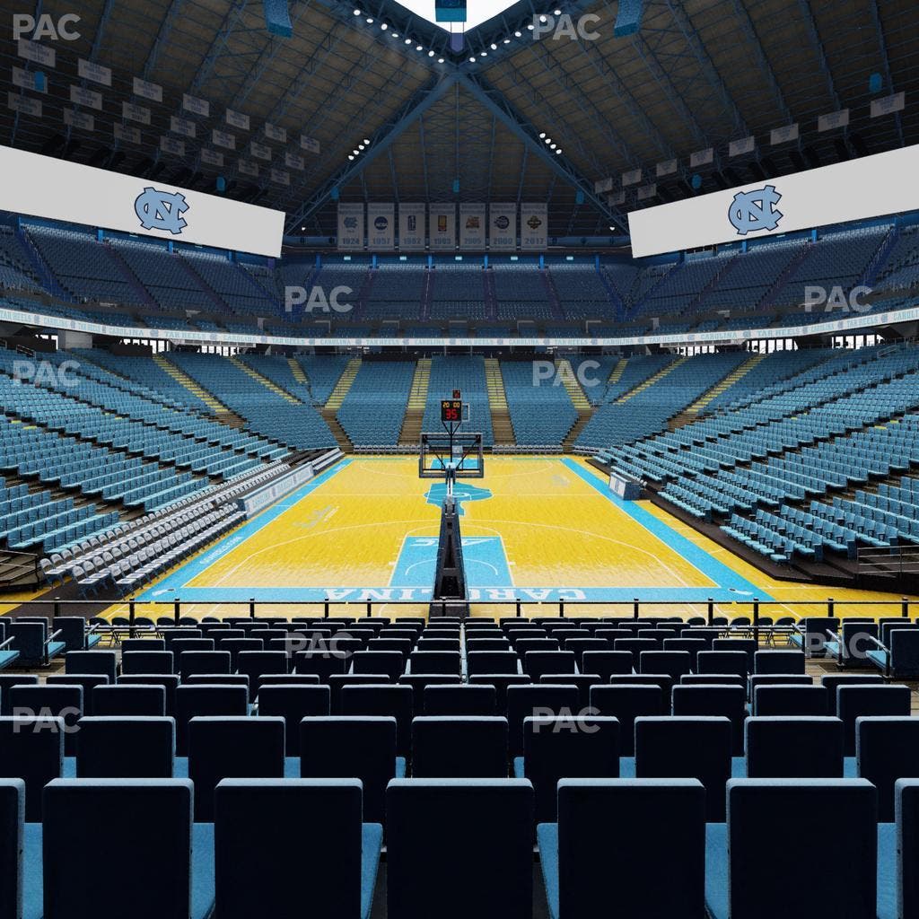 Dean Smith Center - Section 117 Seat View