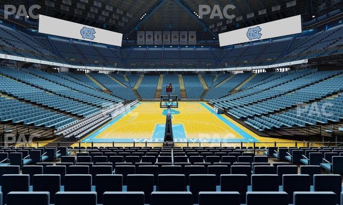 Dean Smith Center - Section 117 Seat View