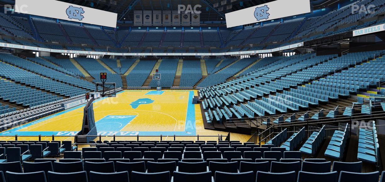 Dean Smith Center - Section 118 Seat View