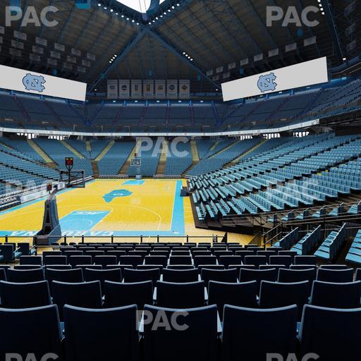 Dean Smith Center - Section 118 Seat View