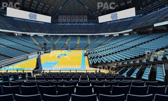 Dean Smith Center - Section 118 Seat View