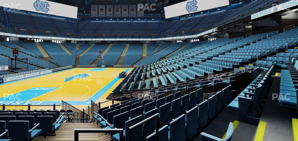 Dean Smith Center - Section 119 Seat View