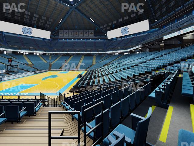 Dean Smith Center - Section 119 Seat View