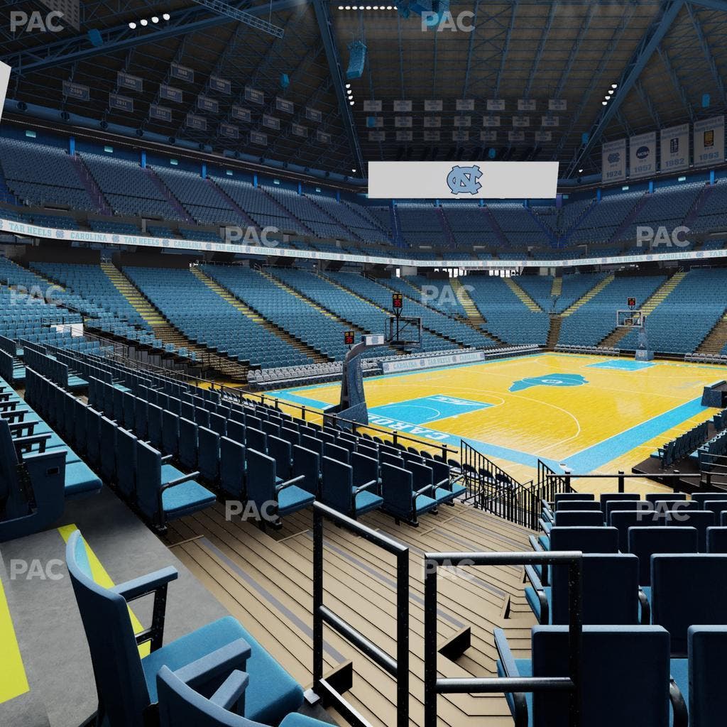 Dean Smith Center - Section 120 Seat View