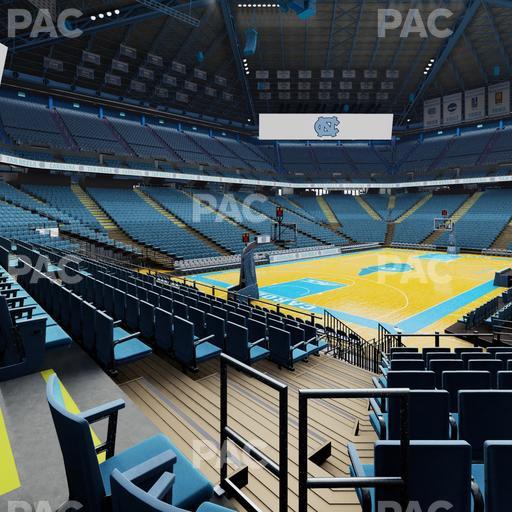 Dean Smith Center - Section 120 Seat View