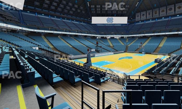 Dean Smith Center - Section 120 Seat View