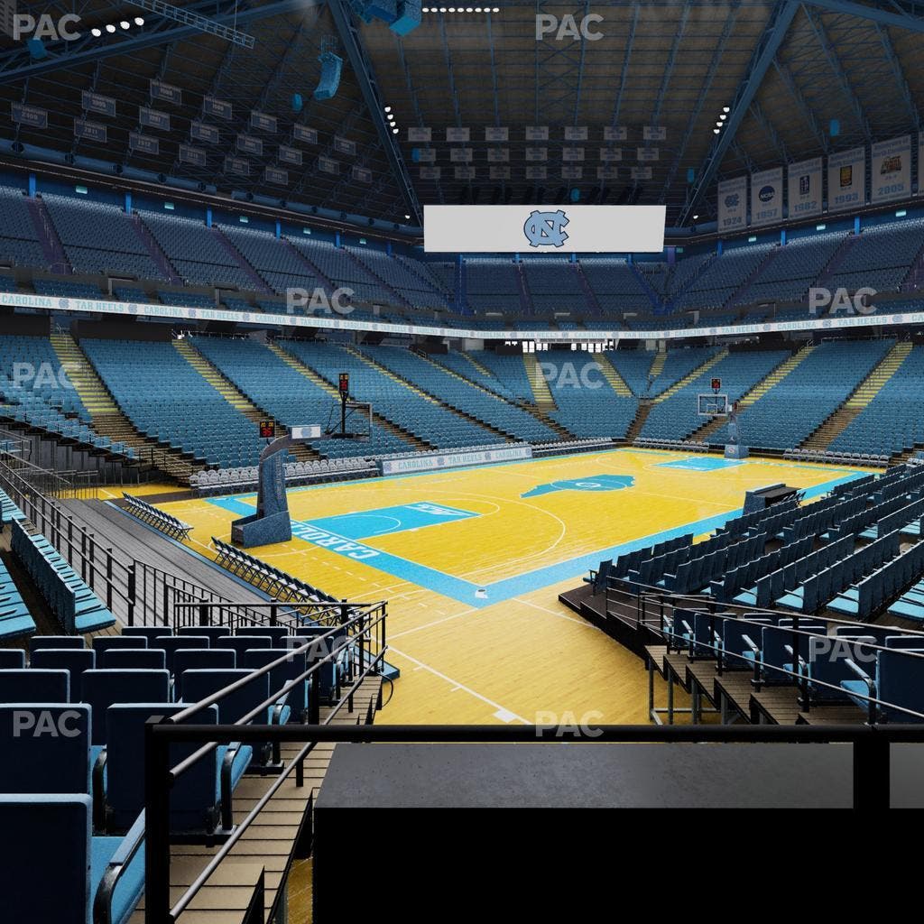 Dean Smith Center - Section 121 Seat View