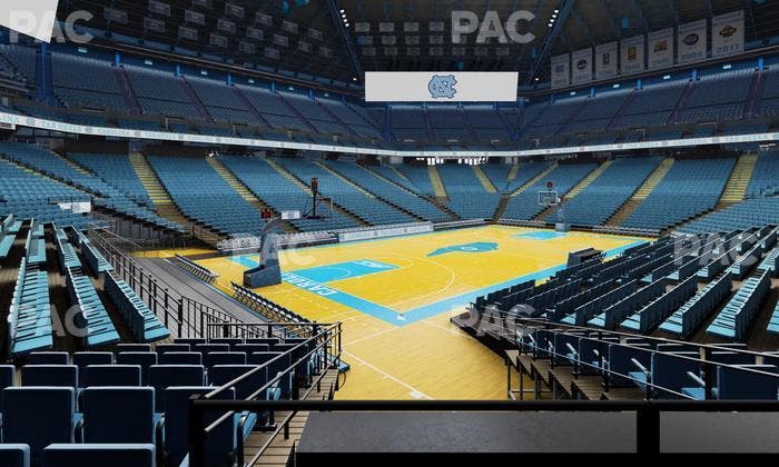 Dean Smith Center - Section 121 Seat View